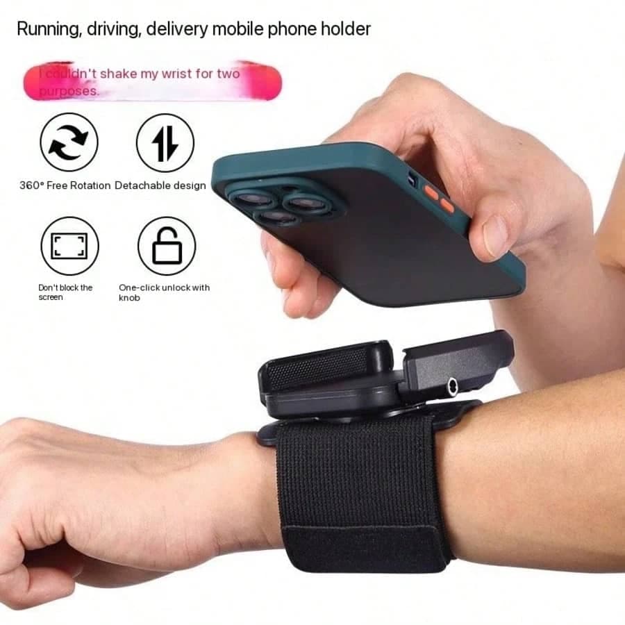 L080SN Adjustable 360° Rotating Wrist Phone Holder
