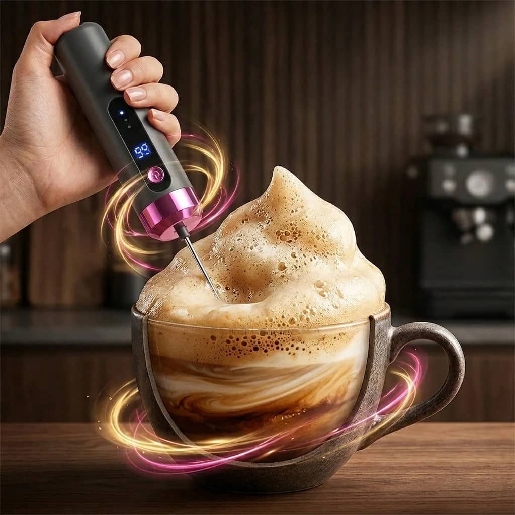 E040SN USB Rechargeable Mini Milk Frother
