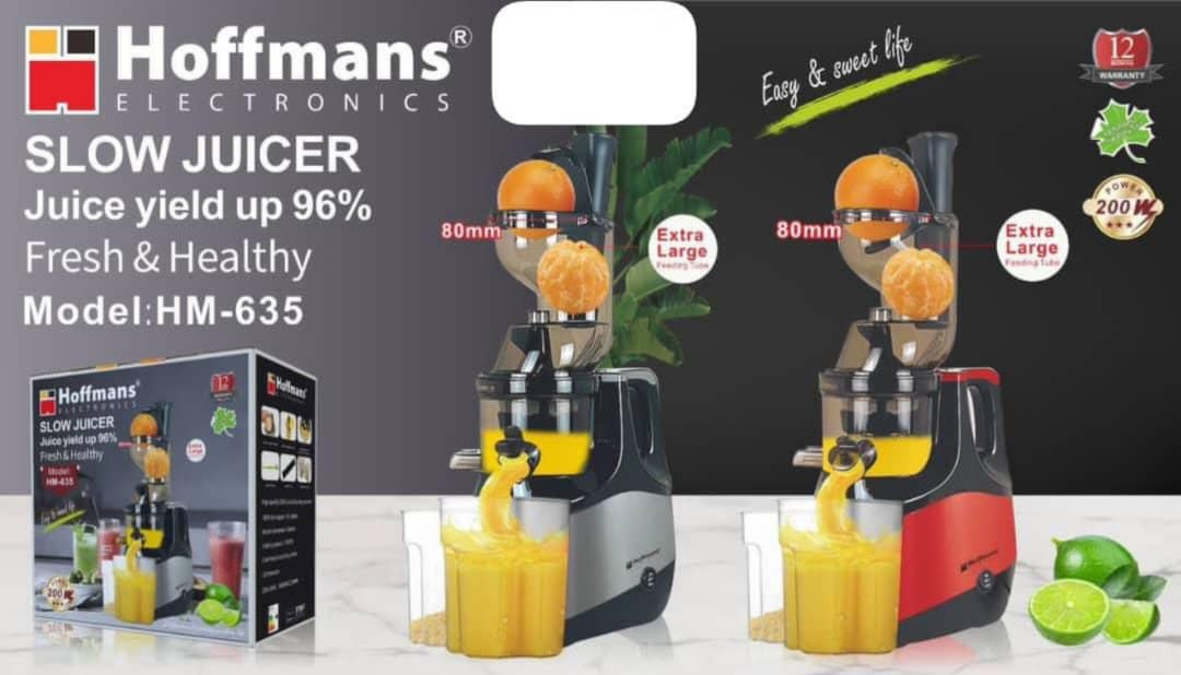 Hoffmans Slow Juicer HM 635 – 200W 🍏🥤