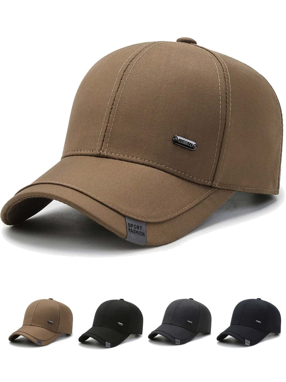 L050SN Unisex Stitched Baseball Trucker Cap