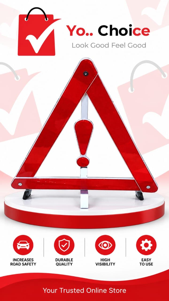 L132SN Red Warning Triangle