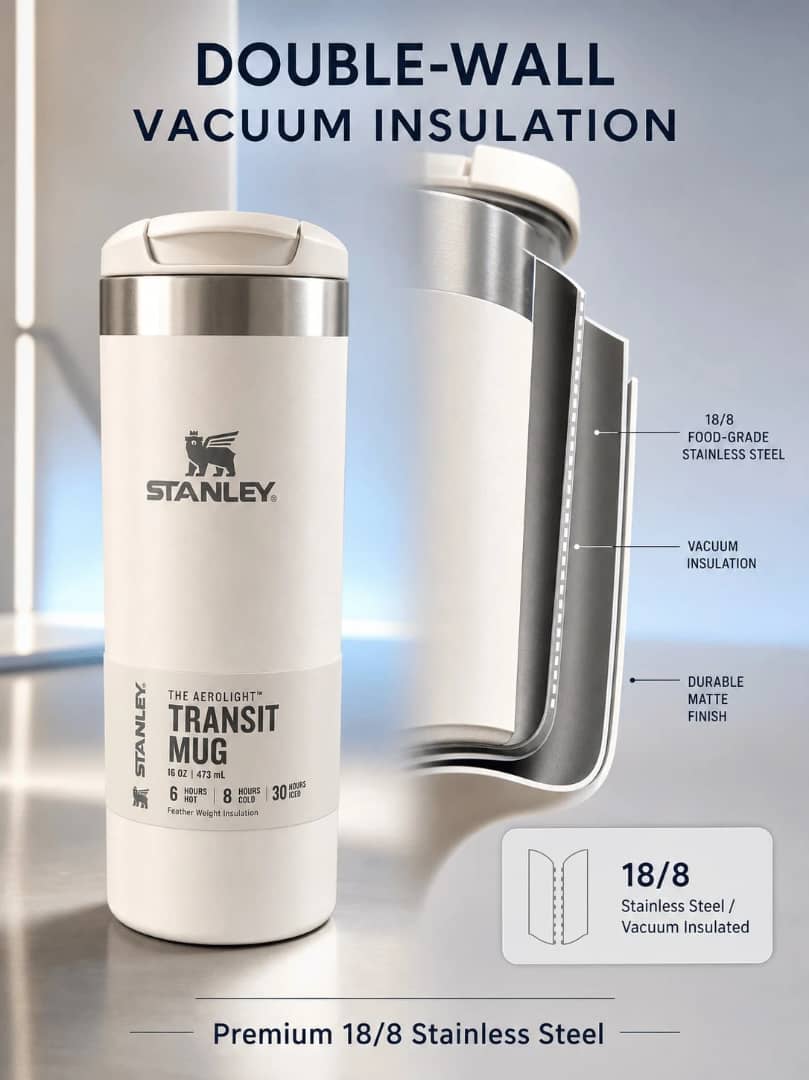 STANLEY Hot & Cold Insulated Travel Mug